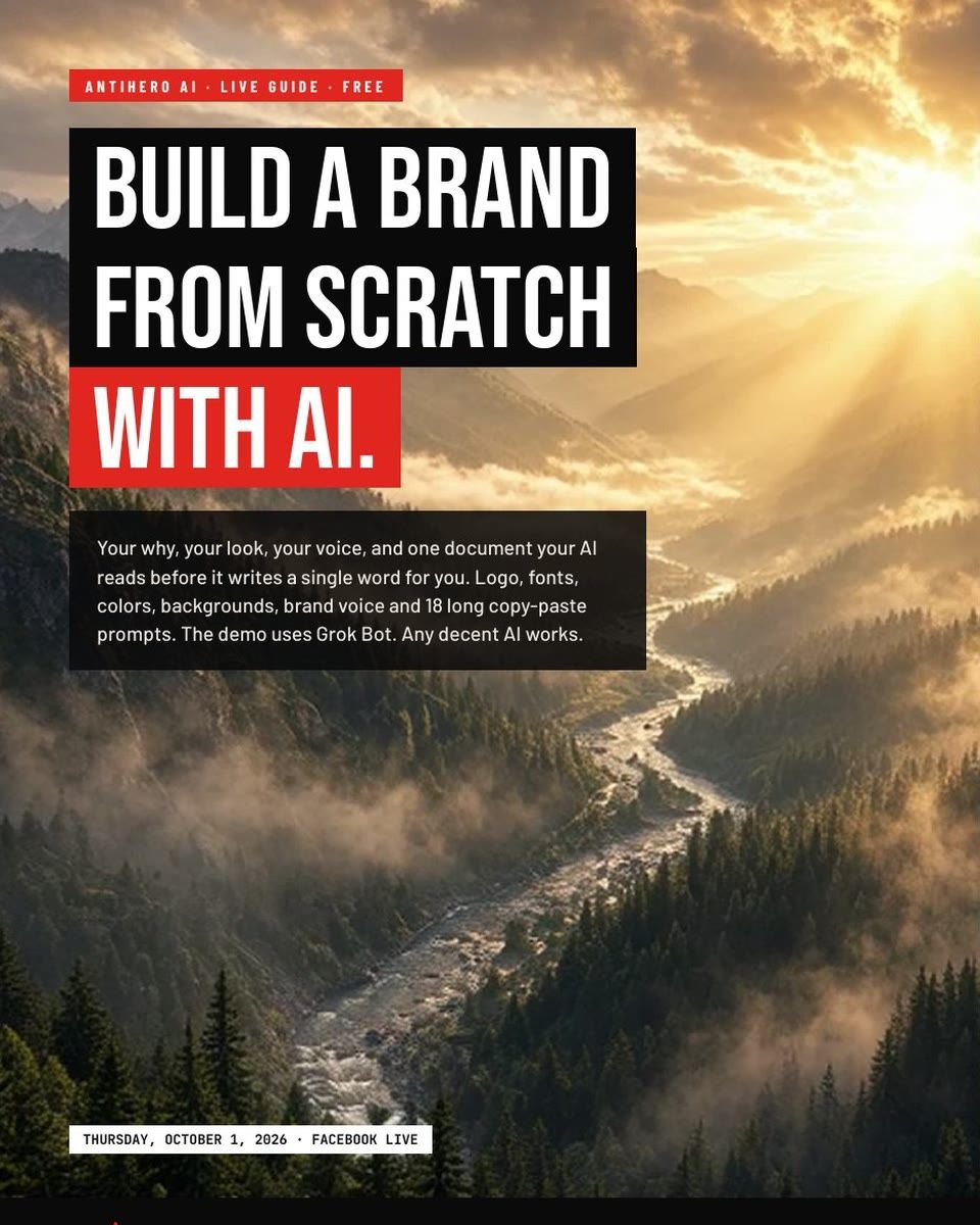 Cover of Build a Brand From Scratch With AI.