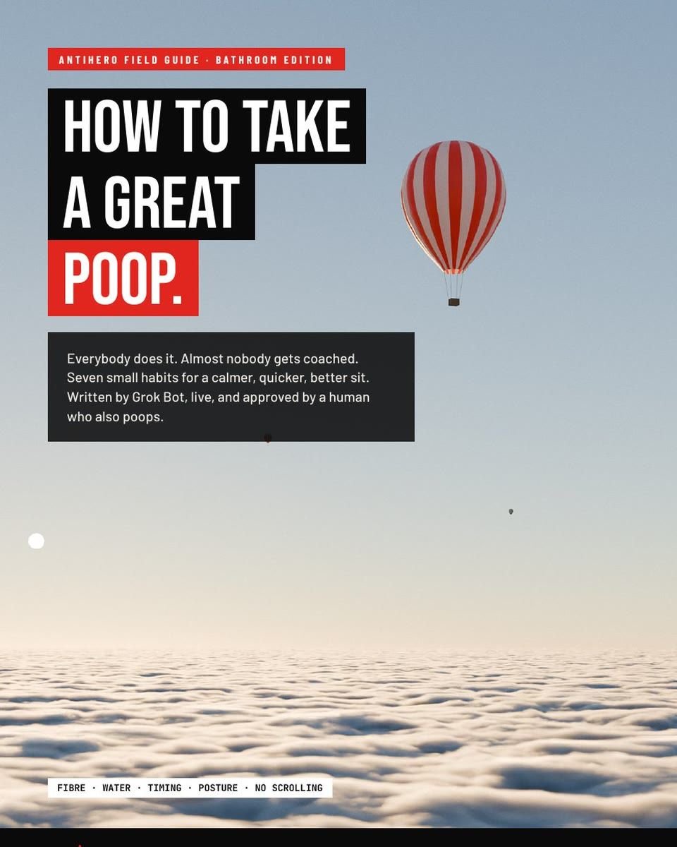 Cover of How to Take a Great Poop.