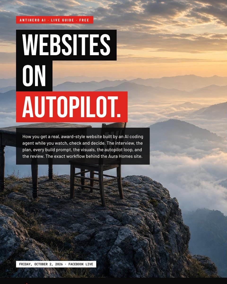 Cover of Websites on Autopilot.